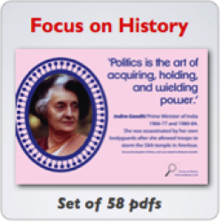 Focus on History  PDF Posters & Powerpoint image